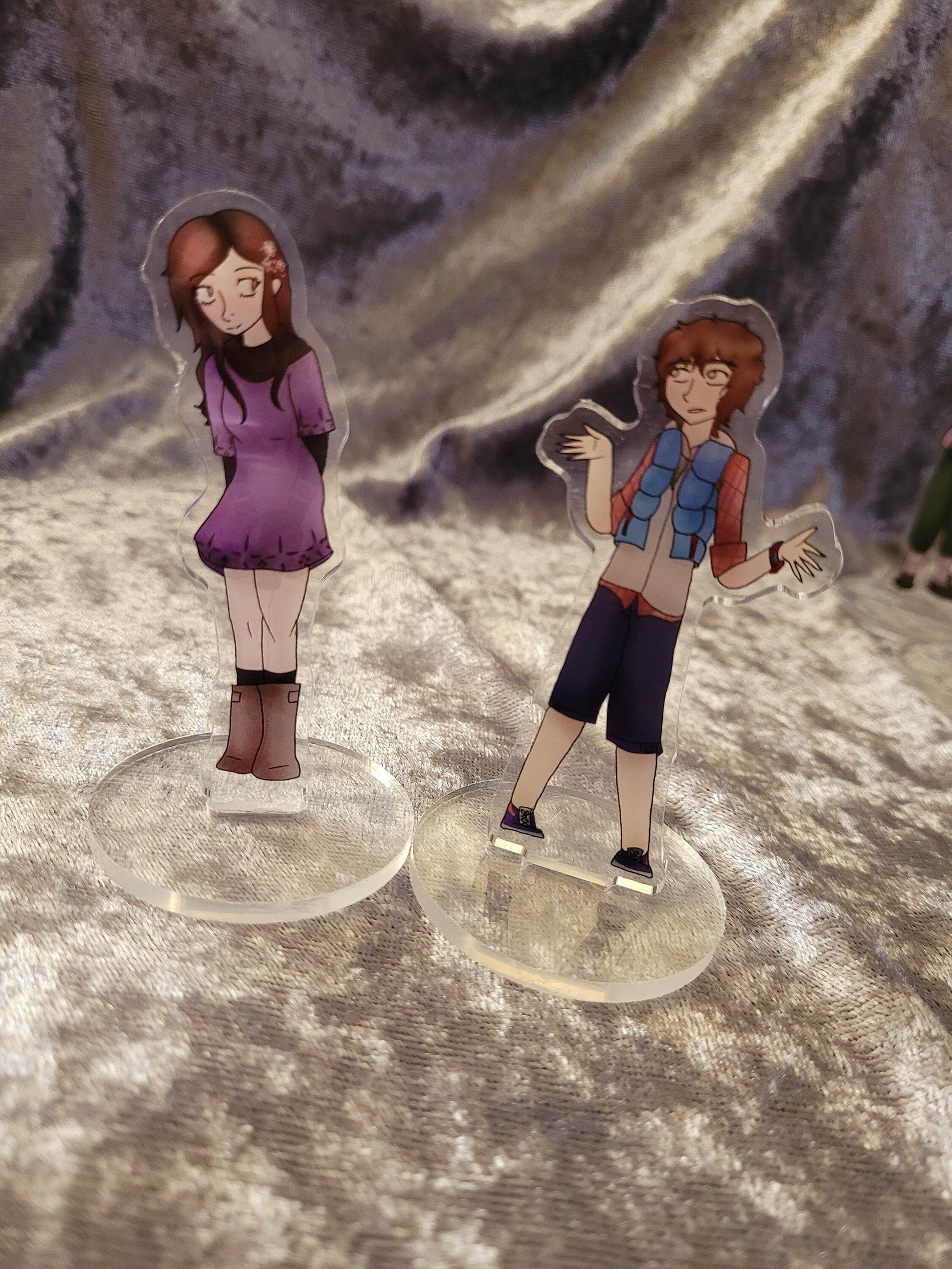 Zero Escape 999 Full Cast Double-Sided Acrylic Standee Figures