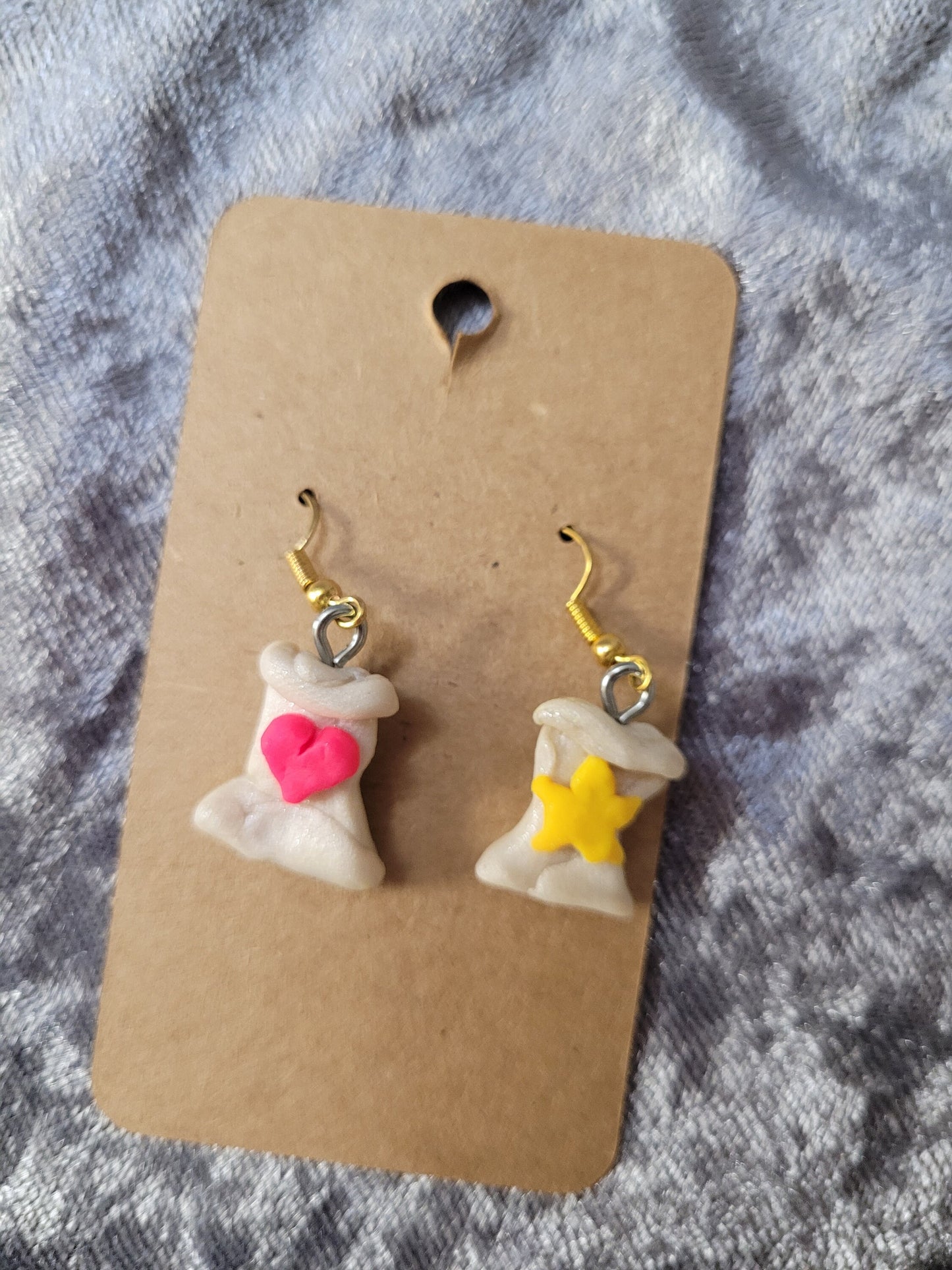 Polymer Clay Terraria Themed Earrings- Boss Arena Lanterns and The Twins