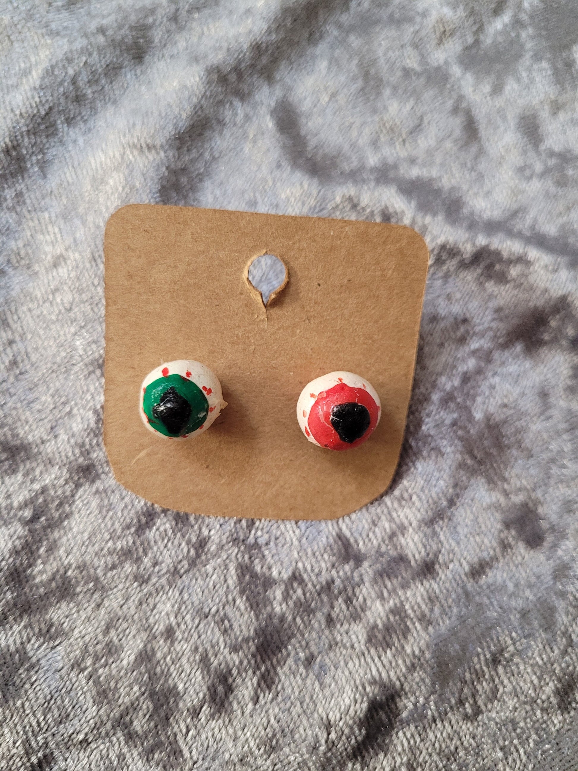Polymer Clay Terraria Themed Earrings- Boss Arena Lanterns and The Twins