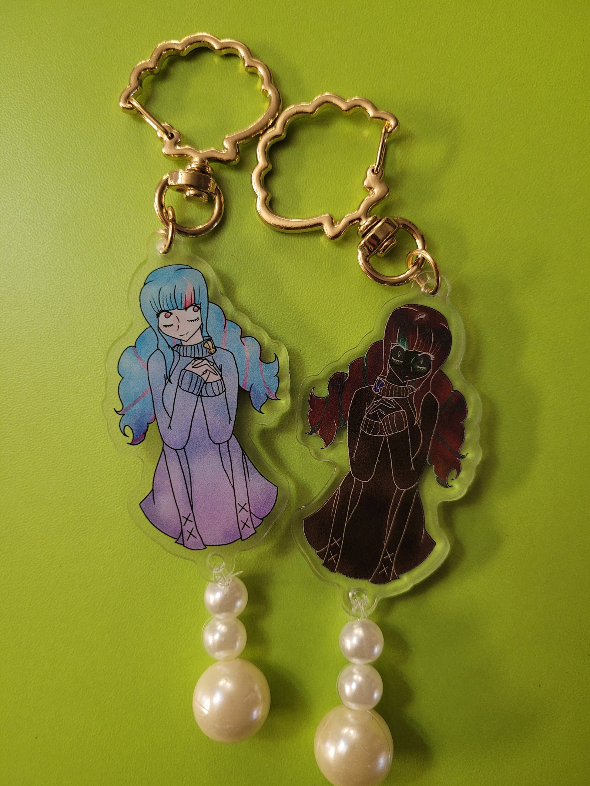 Ai The Somnium Files And Nirvana Initiative Acrylic Attachment Keychains
