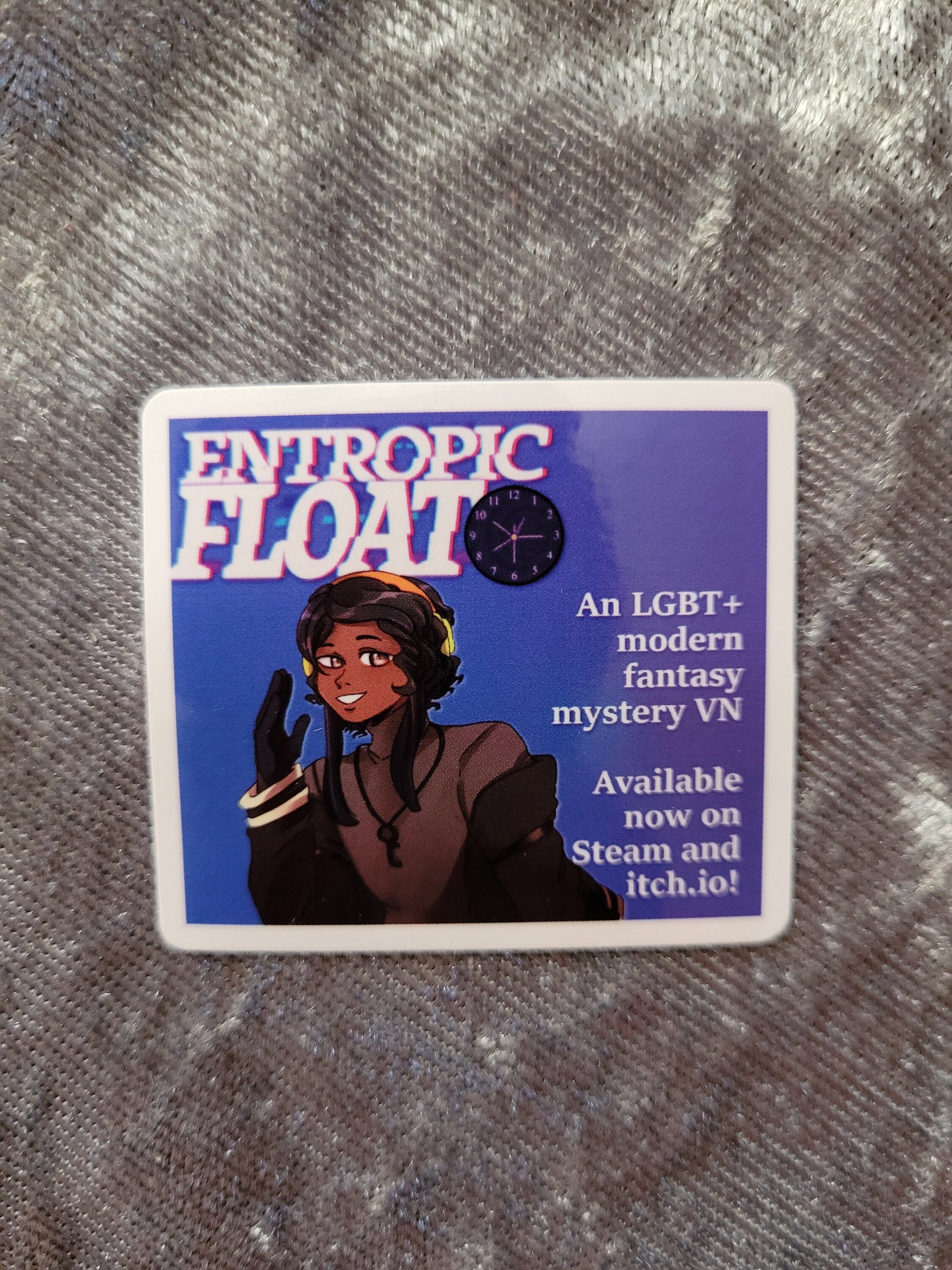 Entropic Float This World Will Decay And Disappear Loam Arnault Baphomet Acrylic Keychain