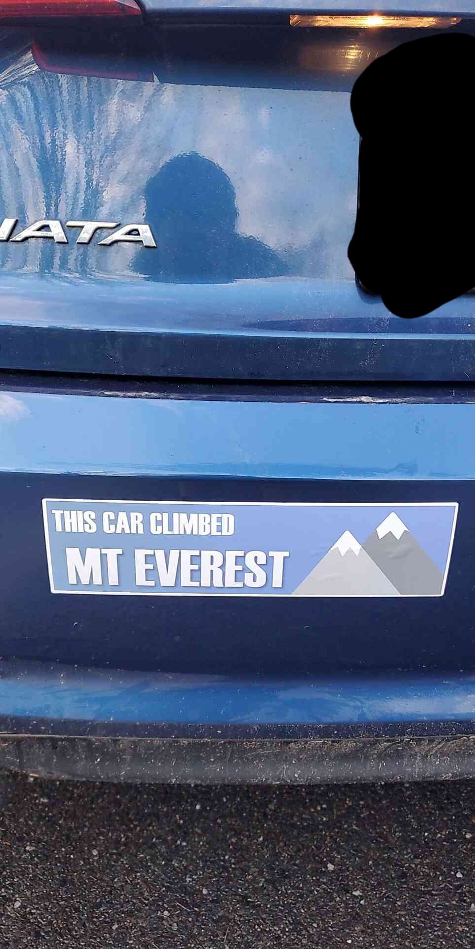 Joke Slogan Bumper Stickers - Everest, Giant Bird, Isekai