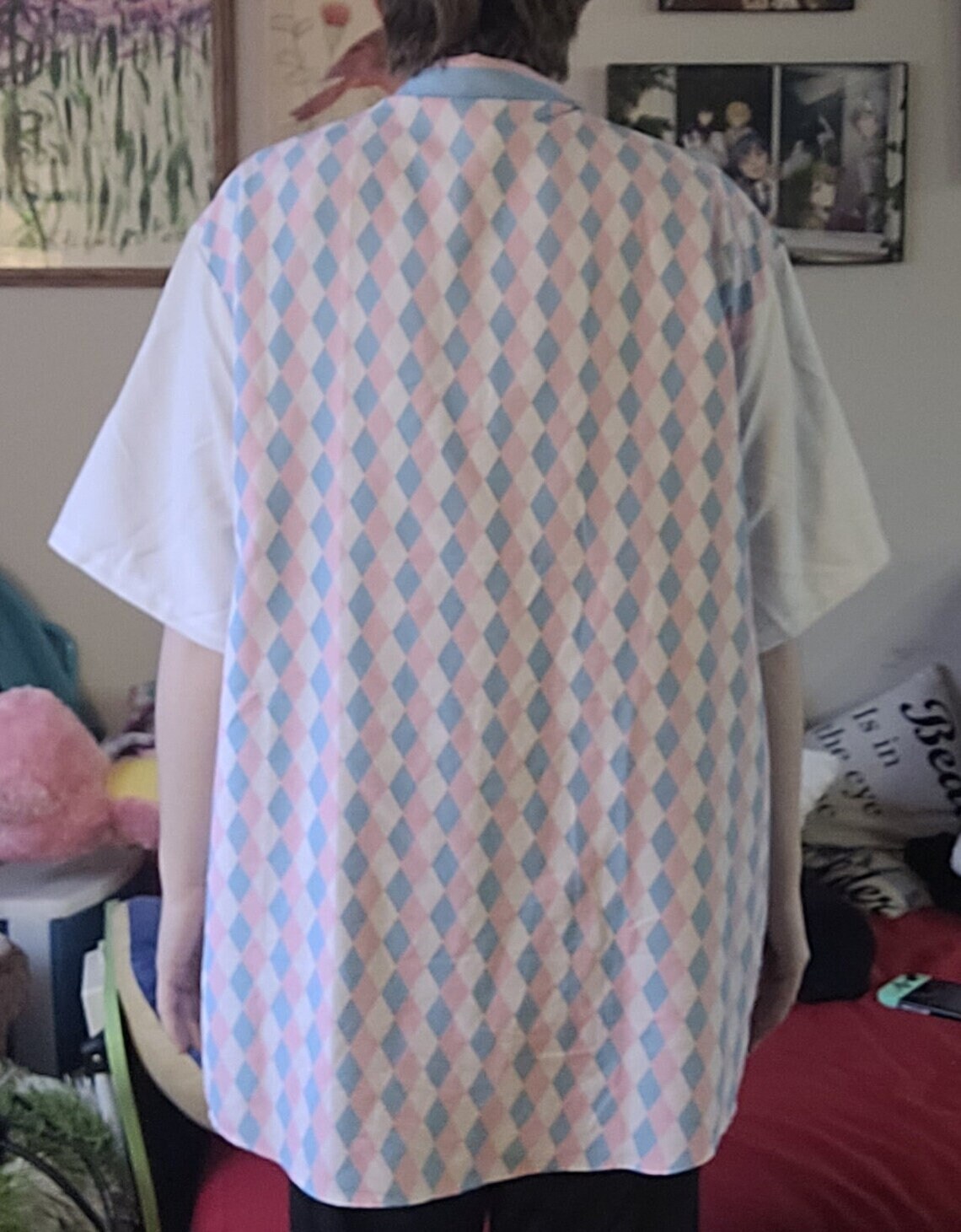 Nonbinary Pride Button-Up Shirt