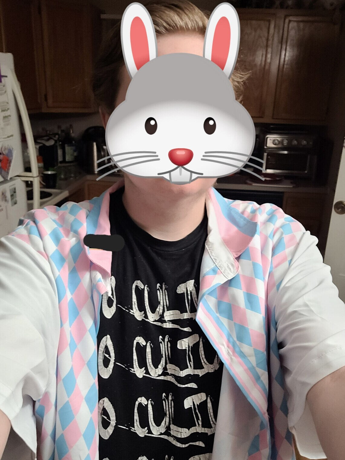 Nonbinary Pride Button-Up Shirt