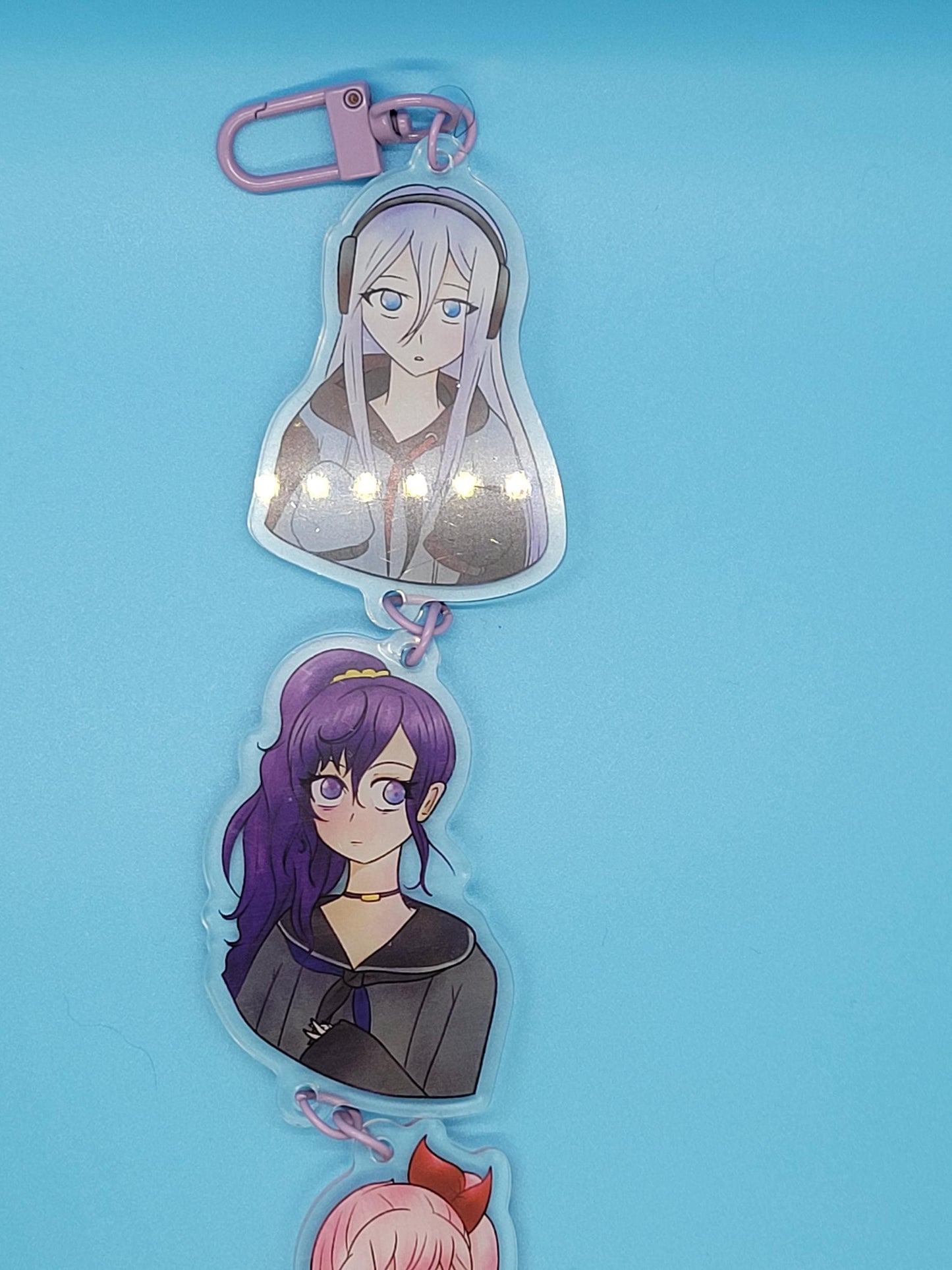 Project Sekai Nightcord At 2500 Connecting Acrylic Keychains