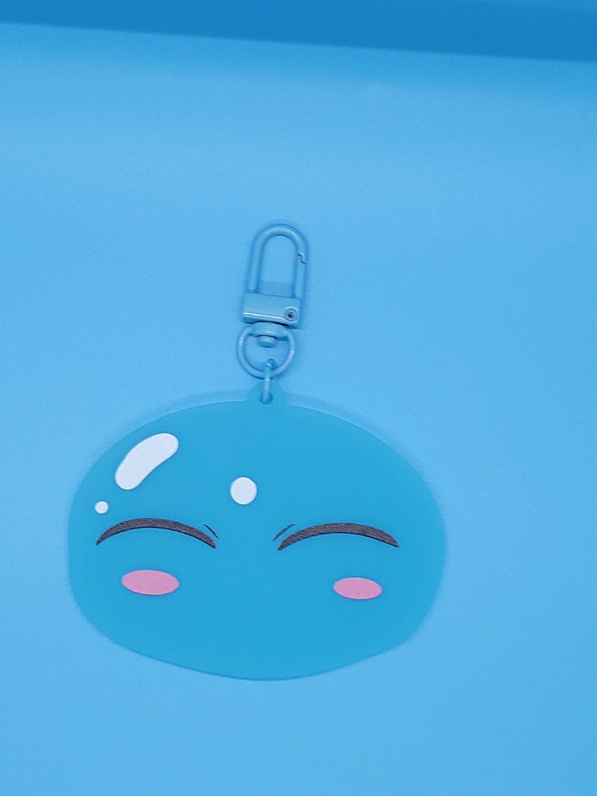 Reincarnated As A Slime Rimuru Frosted Acrylic Keychain + Pin