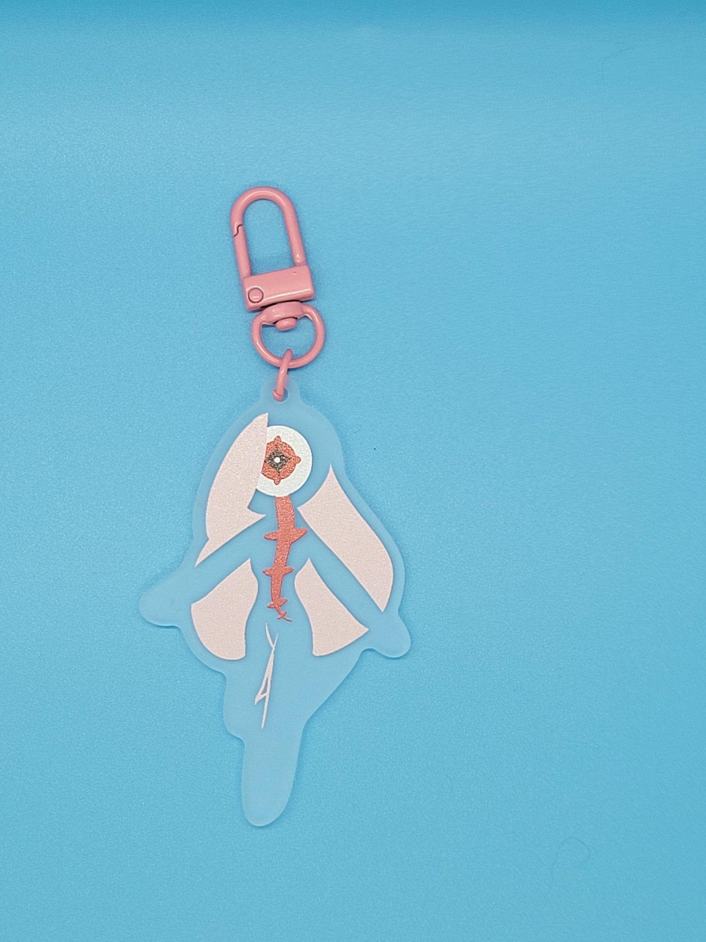 Ai The Somnium Files Frosted Acrylic Keychain + Pin