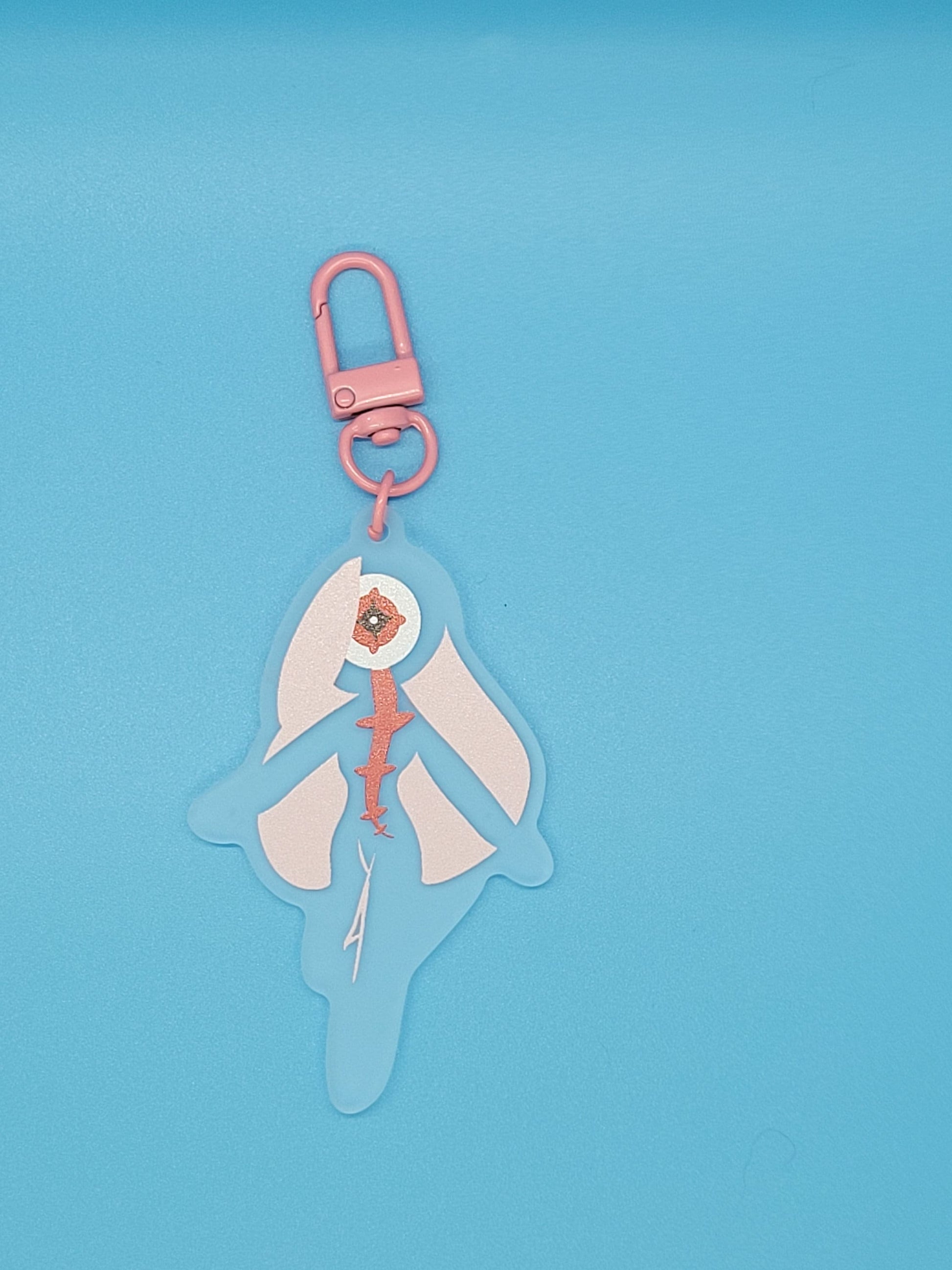 Ai The Somnium Files Frosted Acrylic Keychain + Pin